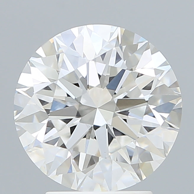 3.24 Carat Round Shaped, Excellent Cut, D Color, VVS2 Clarity, IGI Certified Lab Grown Diamond