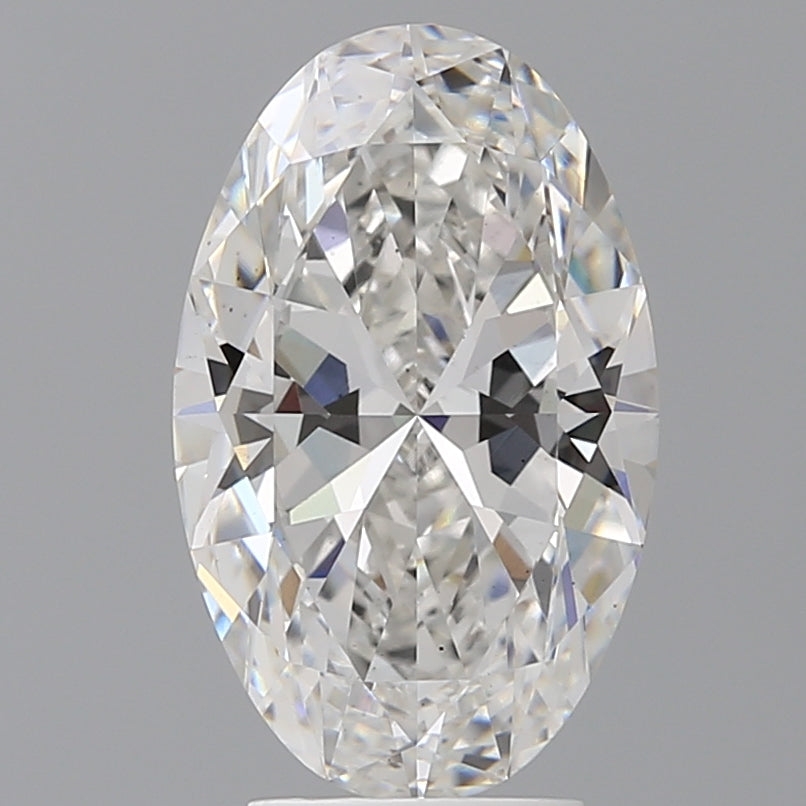 4.09 Carat Oval Shaped, Ideal Cut, E Color, VS2 Clarity, IGI Certified Lab Grown Diamond