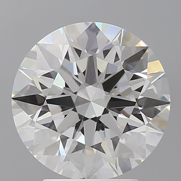 3.59 Carat Round Shaped, Ideal Cut, F Color, VVS2 Clarity, IGI Certified Lab Grown Diamond