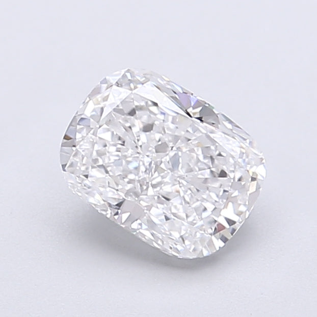 1.04 Carat Cushion Shaped, Very Good Cut, D Color, VVS2 Clarity, IGI Certified Lab Grown Diamond
