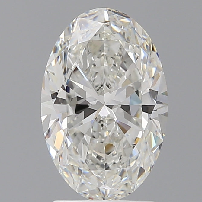 2.54 Carat Oval Shaped, Ideal Cut, F Color, VS1 Clarity, IGI Certified Lab Grown Diamond