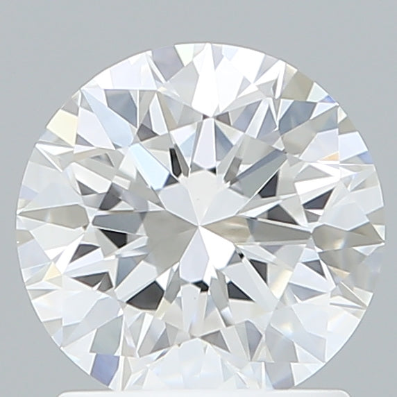 1.55 Carat Round Shaped, Ideal Cut, D Color, VVS2 Clarity, IGI Certified Lab Grown Diamond