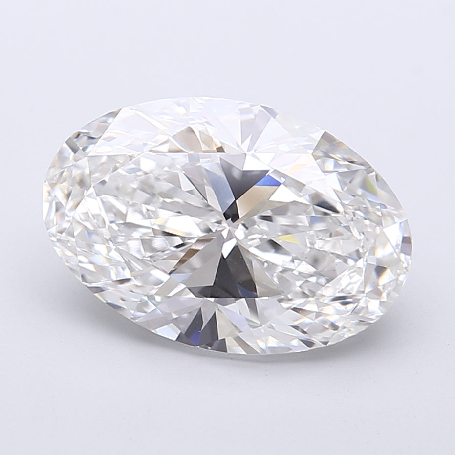 4.01 Carat Oval Shaped, Very Good Cut, E Color, VS1 Clarity, IGI Certified Lab Grown Diamond