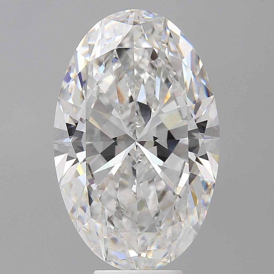 8.52 Carat Oval Shaped, Ideal Cut, E Color, VVS2 Clarity, IGI Certified Lab Grown Diamond