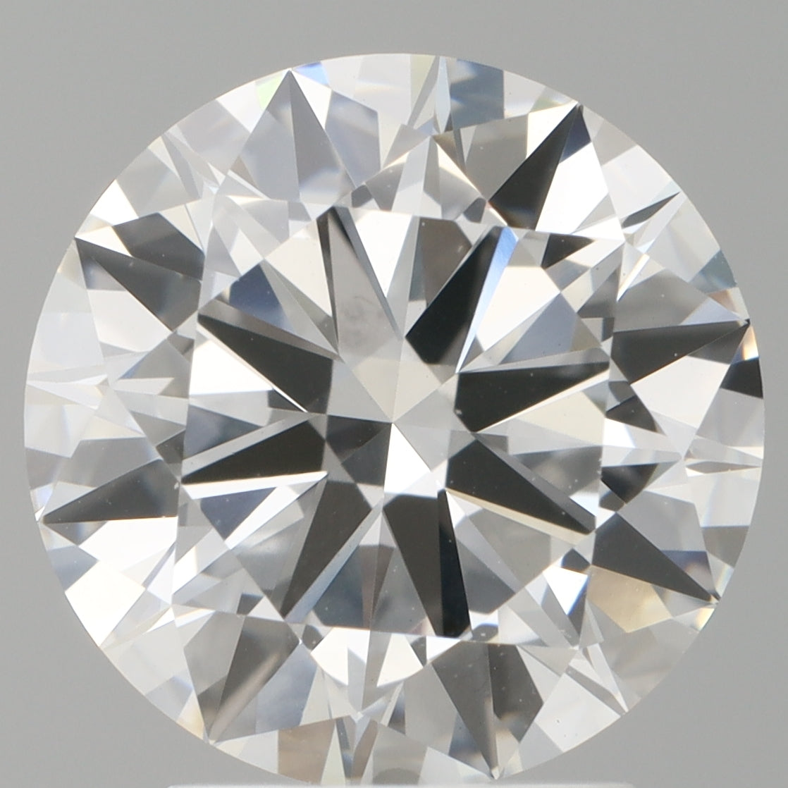 2.97 Carat Round Shaped, Ideal Cut, E Color, VVS2 Clarity, IGI Certified Lab Grown Diamond