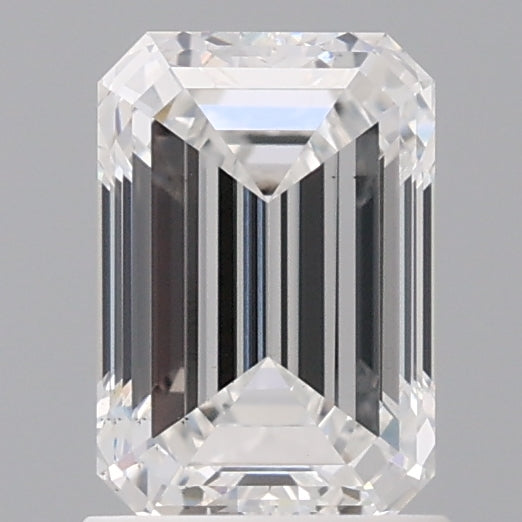 1.53 Carat Emerald Shaped, Ideal Cut, D Color, VS2 Clarity, IGI Certified Lab Grown Diamond