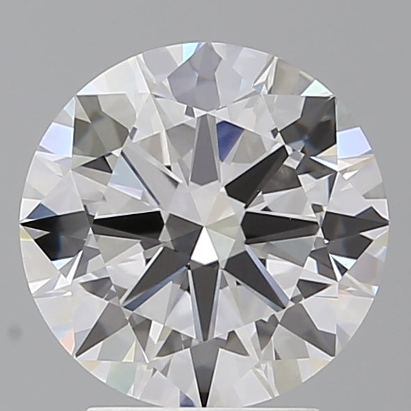 3.03 Carat Round Shaped, Excellent Cut, E Color, VVS2 Clarity, IGI Certified Lab Grown Diamond