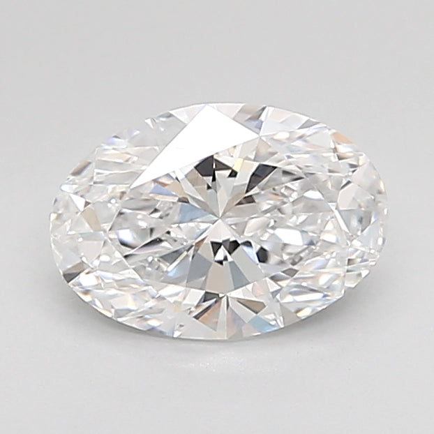 1.05 Carat Oval Shaped, Ideal Cut, D Color, VVS2 Clarity, IGI Certified Lab Grown Diamond