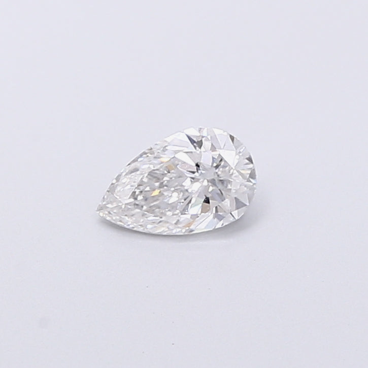 0.34 Carat Pear Shaped, Very Good Cut, E Color, VVS2 Clarity, IGI Certified Lab Grown Diamond