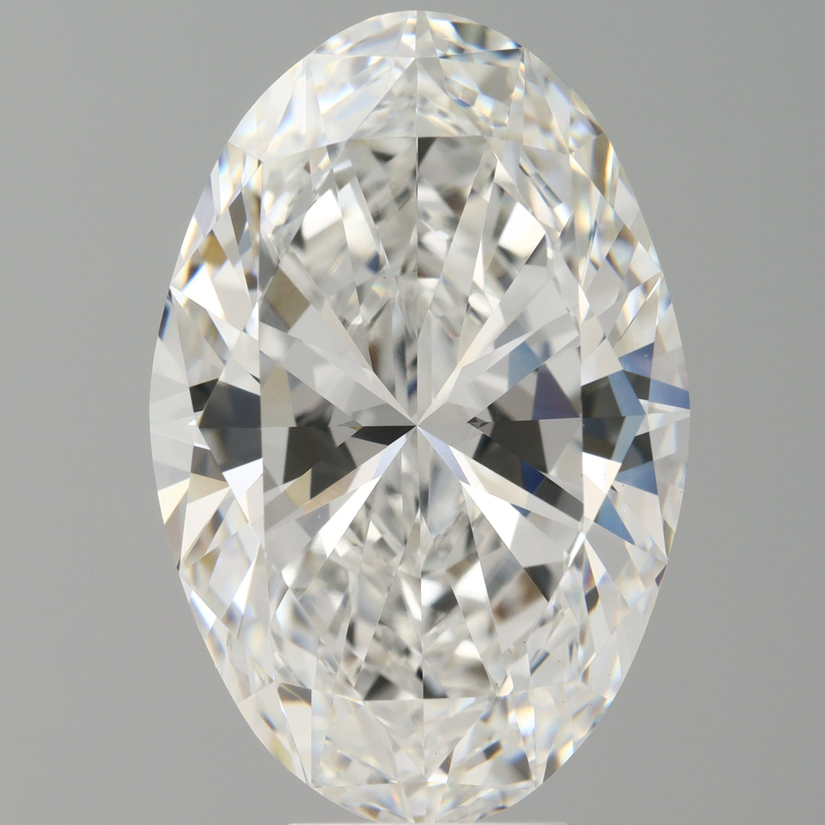 8.03 Carat Oval Shaped, Ideal Cut, E Color, VVS2 Clarity, IGI Certified Lab Grown Diamond