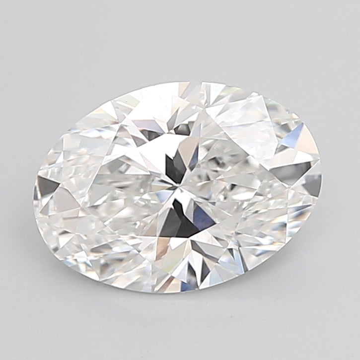 3.90 Carat Oval Shaped, Very Good Cut, F Color, VVS2 Clarity, IGI Certified Lab Grown Diamond