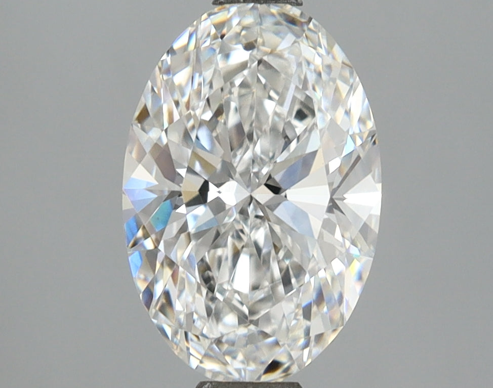2.09 Carat Oval Shaped, Ideal Cut, E Color, VVS2 Clarity, IGI Certified Lab Grown Diamond