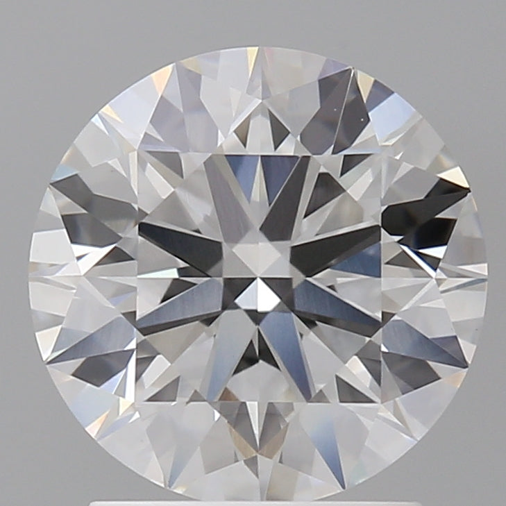 2.04 Carat Round Shaped, Ideal Cut, E Color, VVS2 Clarity, IGI Certified Lab Grown Diamond