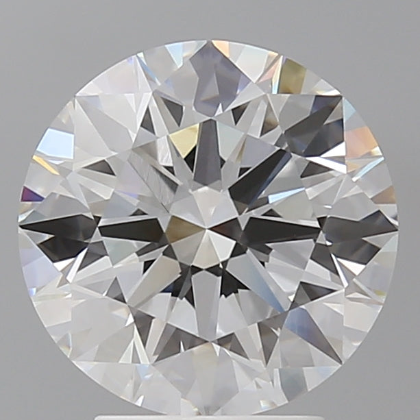 3.56 Carat Round Shaped, Ideal Cut, E Color, VVS2 Clarity, IGI Certified Lab Grown Diamond