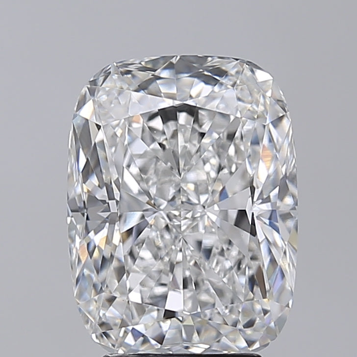 4.01 Carat Elongated Cushion Shaped, Excellent Cut, E Color, VVS2 Clarity, IGI Certified Lab Grown Diamond
