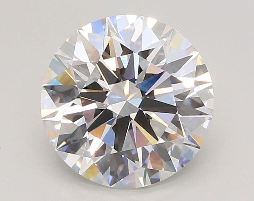 3.04 Carat Round Shaped, Ideal Cut, E Color, VVS1 Clarity, IGI Certified Lab Grown Diamond