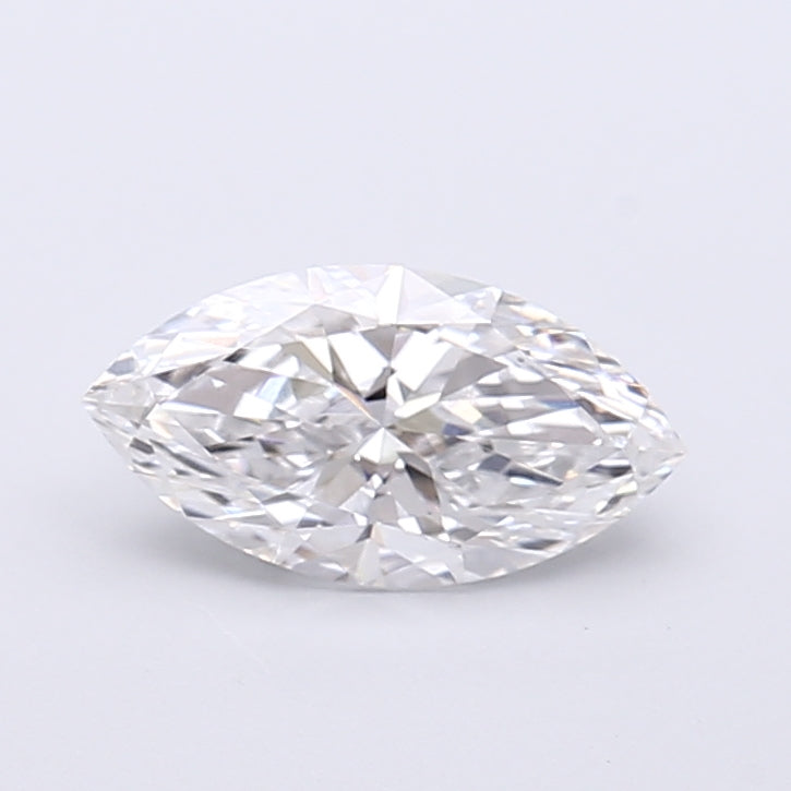 1.00 Carat Marquise Shaped, Very Good Cut, D Color, VVS2 Clarity, IGI Certified Lab Grown Diamond