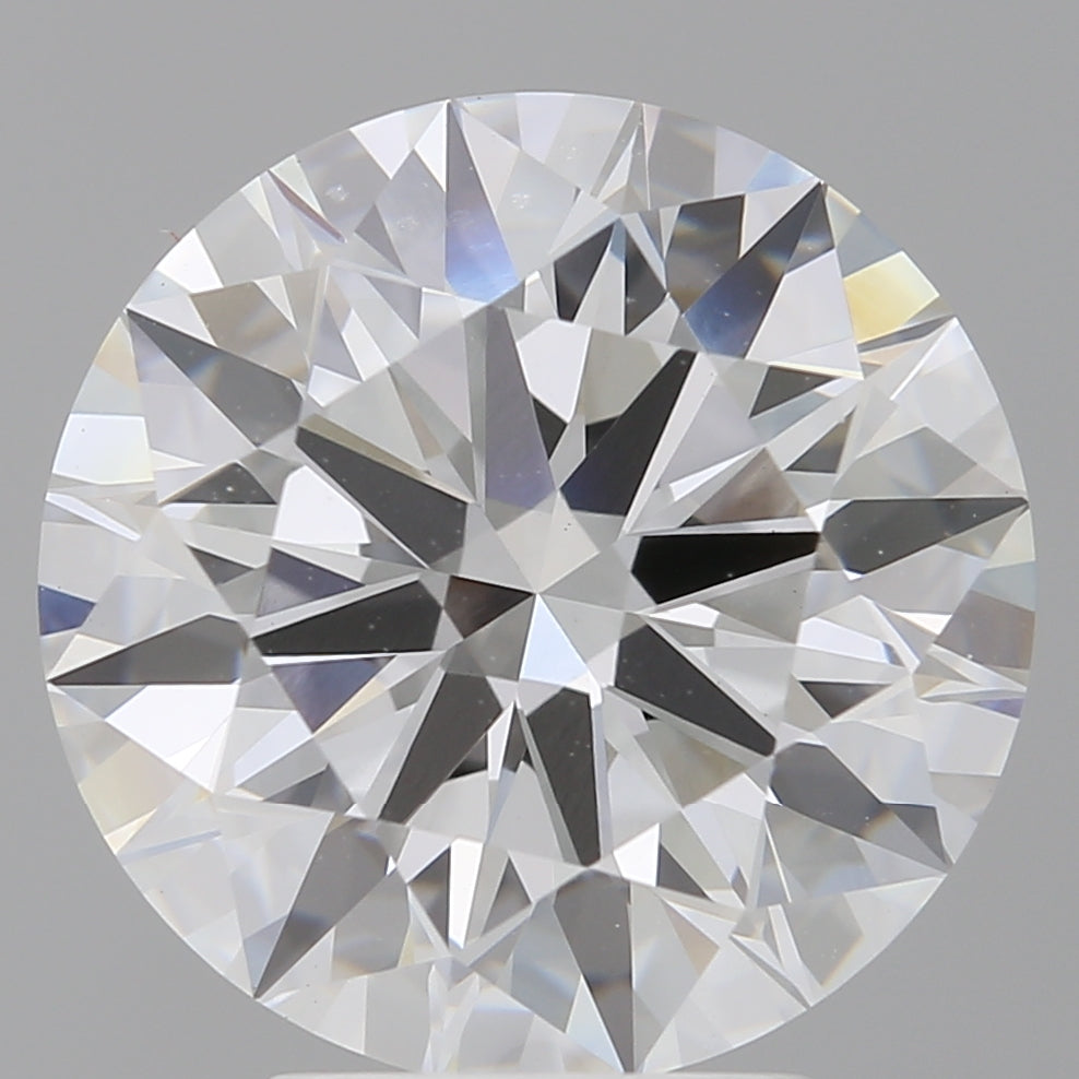 4.59 Carat Round Shaped, Ideal Cut, E Color, VVS2 Clarity, IGI Certified Lab Grown Diamond