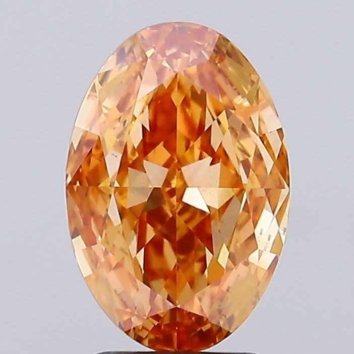 3.03 Carat Oval Shaped, Excellent Cut, VS1 Clarity, IGI Certified Lab Grown Diamond