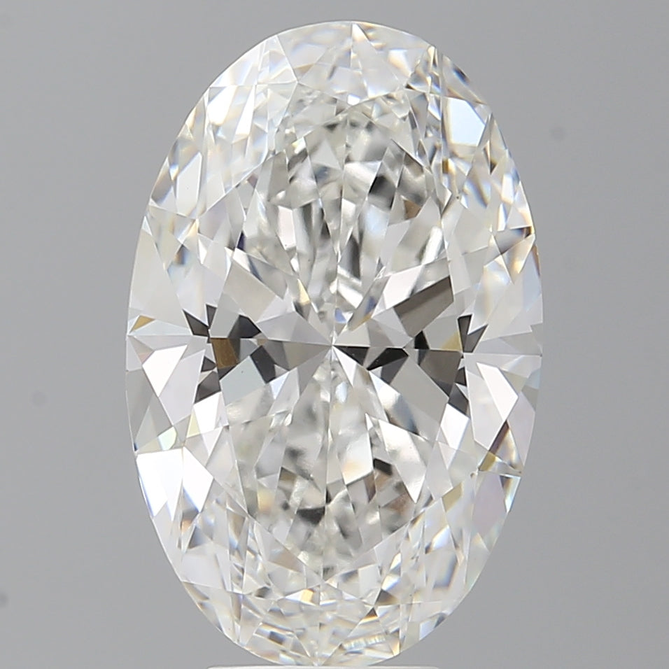 7.09 Carat Oval Shaped, Ideal Cut, F Color, VVS2 Clarity, IGI Certified Lab Grown Diamond