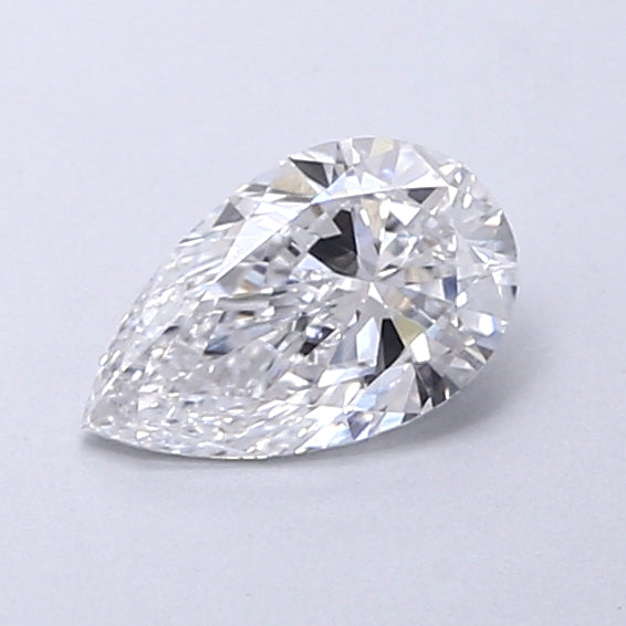 0.45 Carat Pear Shaped, Very Good Cut, D Color, VS1 Clarity, IGI Certified Lab Grown Diamond