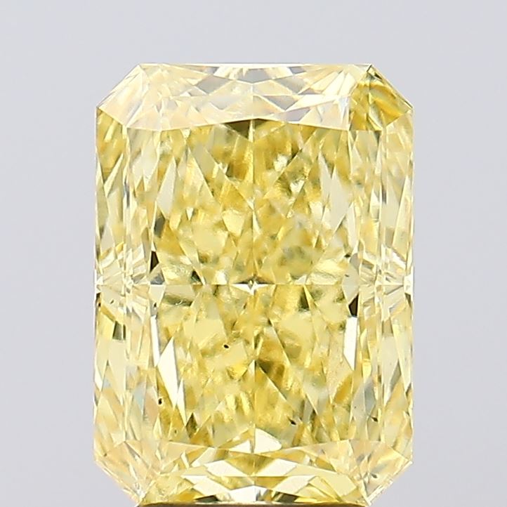 4.11 Carat Radiant Shaped, Ideal Cut, SI1 Clarity, IGI Certified Lab Grown Diamond