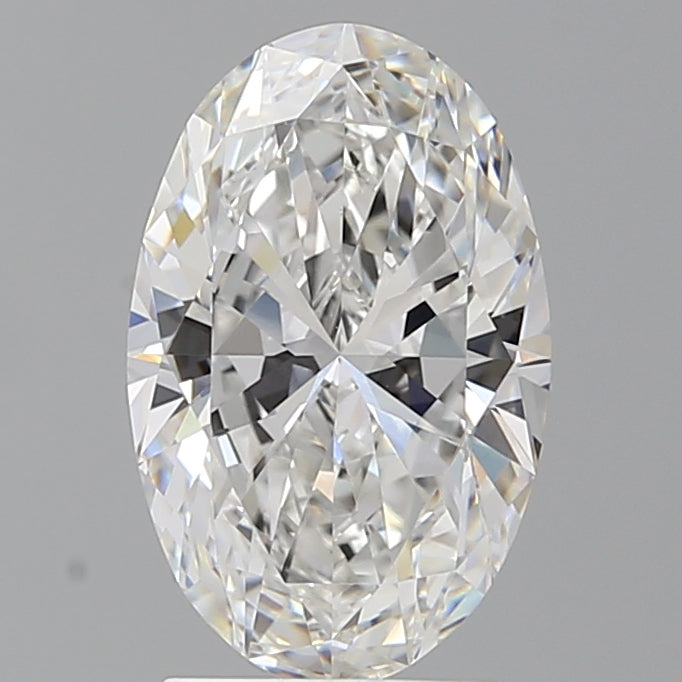 2.60 Carat Oval Shaped, Ideal Cut, E Color, VVS2 Clarity, IGI Certified Lab Grown Diamond