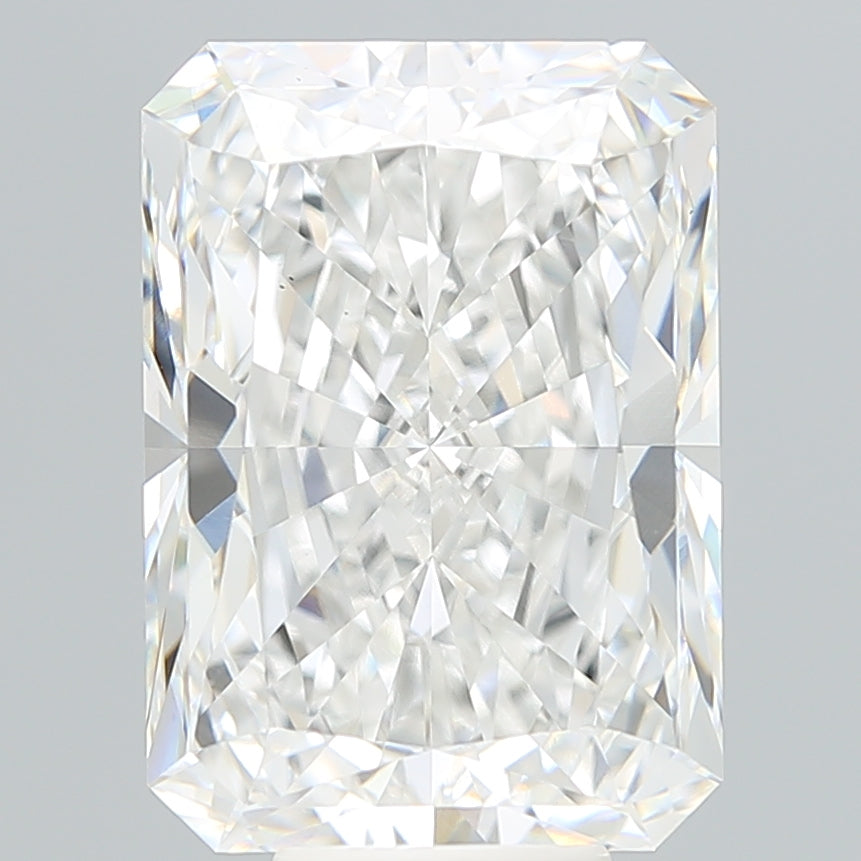 9.29 Carat Radiant Shaped, Ideal Cut, E Color, VS1 Clarity, IGI Certified Lab Grown Diamond