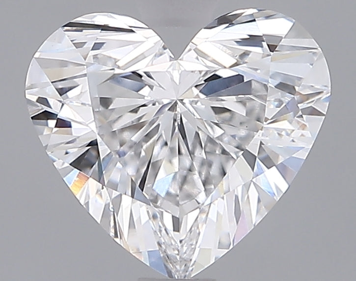 2.04 Carat Heart Shaped, Ideal Cut, D Color, VS1 Clarity, GIA Certified Lab Grown Diamond