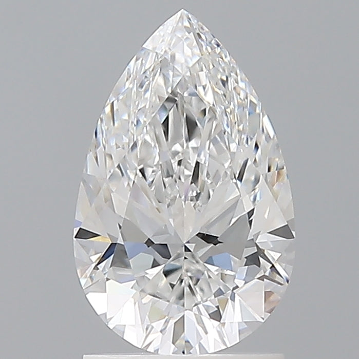 1.60 Carat Pear Shaped, Ideal Cut, D Color, VVS2 Clarity, IGI Certified Lab Grown Diamond