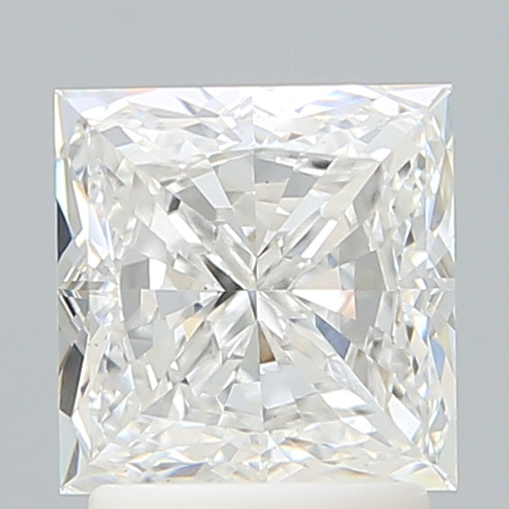2.15 Carat Princess Shaped, Very Good Cut, E Color, VS1 Clarity, IGI Certified Lab Grown Diamond