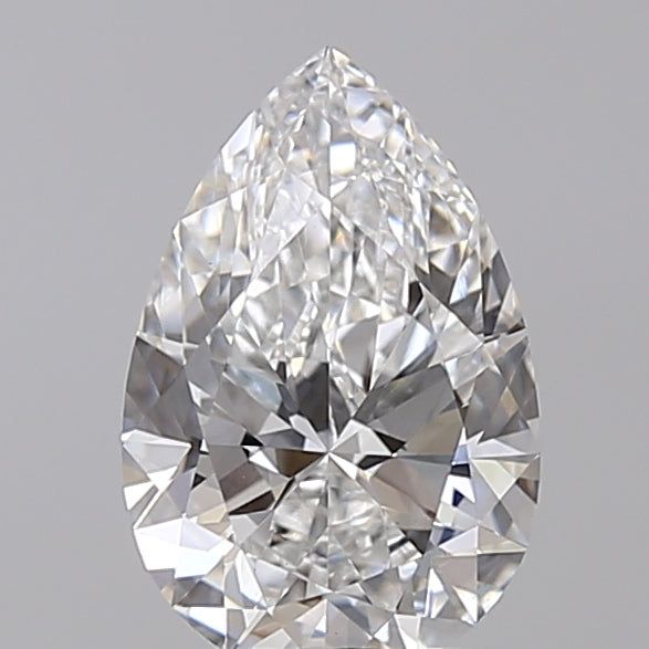 1.50 Carat Pear Shaped, Ideal Cut, E Color, VS1 Clarity, IGI Certified Lab Grown Diamond