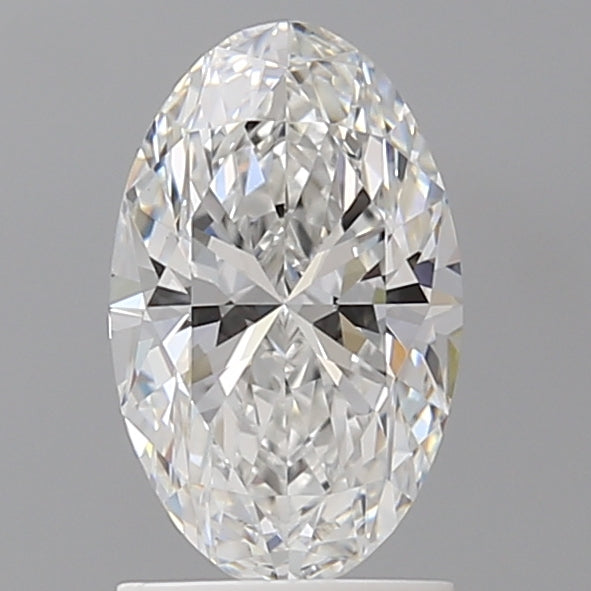 1.58 Carat Oval Shaped, Ideal Cut, E Color, VVS2 Clarity, IGI Certified Lab Grown Diamond