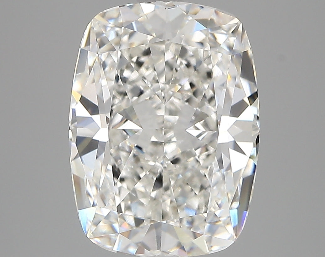 4.37 Carat Cushion Shaped, Very Good Cut, F Color, VVS1 Clarity, IGI Certified Lab Grown Diamond