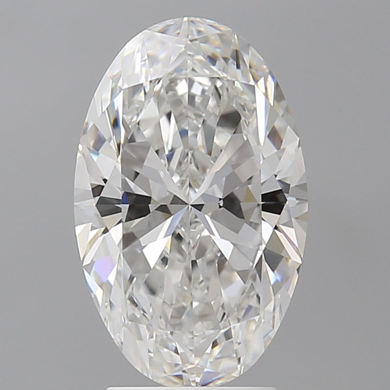 3.51 Carat Oval Shaped, Ideal Cut, E Color, VVS2 Clarity, IGI Certified Lab Grown Diamond