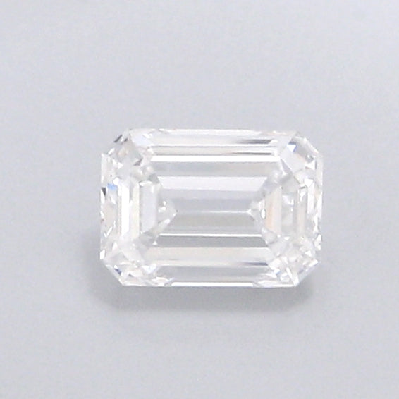 0.66 Carat Emerald Shaped, Very Good Cut, D Color, VS1 Clarity, IGI Certified Lab Grown Diamond