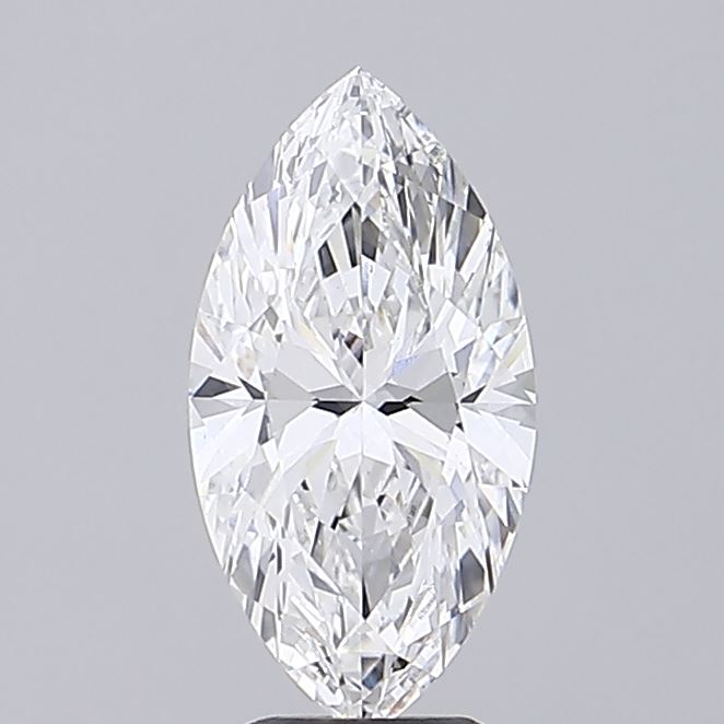 3.00 Carat Marquise Shaped, Ideal Cut, E Color, VS1 Clarity, IGI Certified Lab Grown Diamond
