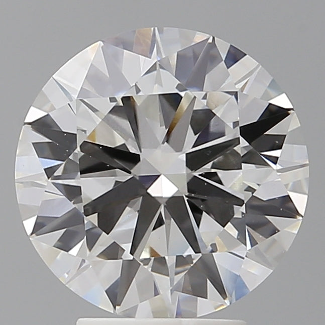 4.01 Carat Round Shaped, Excellent Cut, F Color, VS1 Clarity, IGI Certified Lab Grown Diamond
