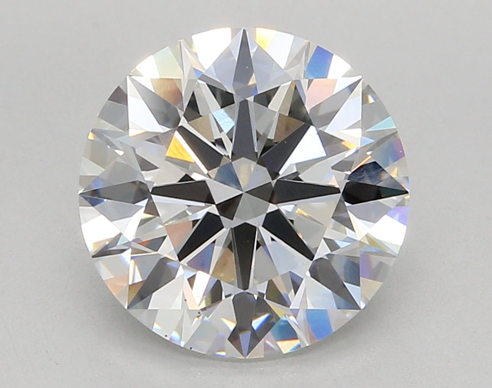 5.03 Carat Round Shaped, Ideal Cut, F Color, VS1 Clarity, IGI Certified Lab Grown Diamond