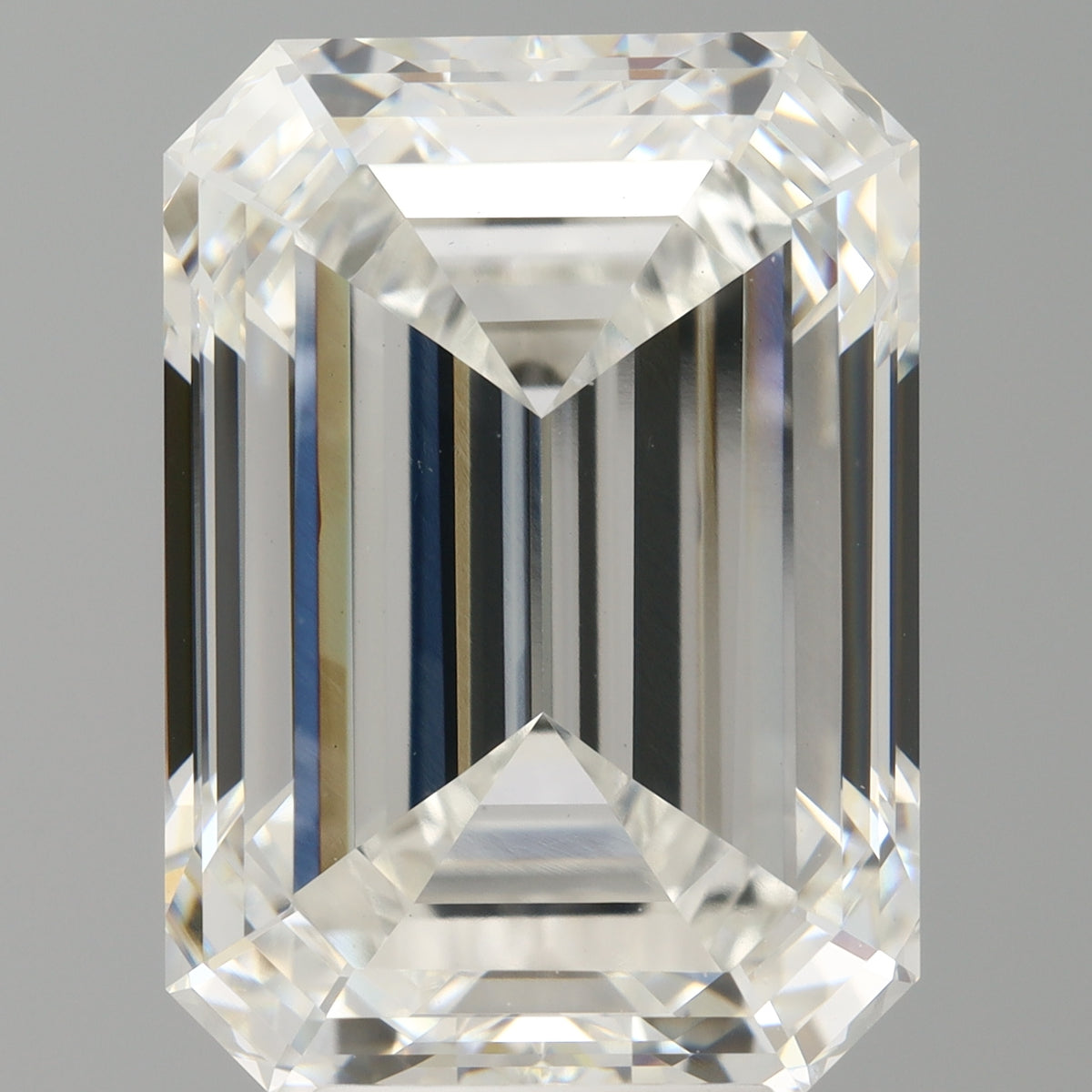8.01 Carat Emerald Shaped, Ideal Cut, F Color, VS1 Clarity, IGI Certified Lab Grown Diamond