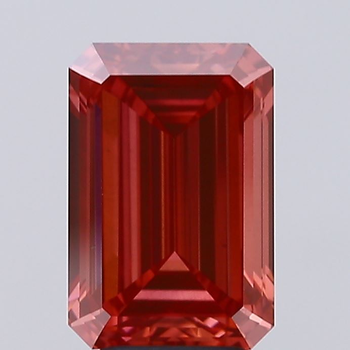 4.00 Carat Emerald Shaped, Ideal Cut, VS2 Clarity, IGI Certified Lab Grown Diamond