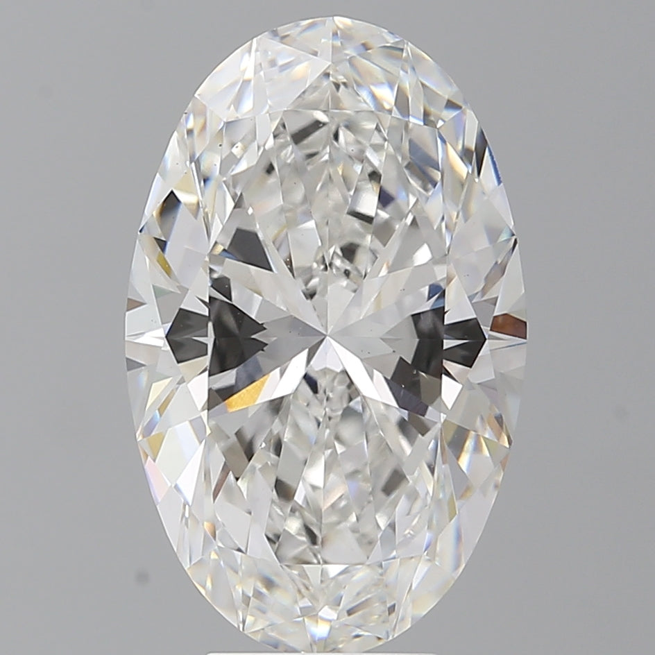 6.58 Carat Oval Shaped, Ideal Cut, E Color, VS1 Clarity, IGI Certified Lab Grown Diamond