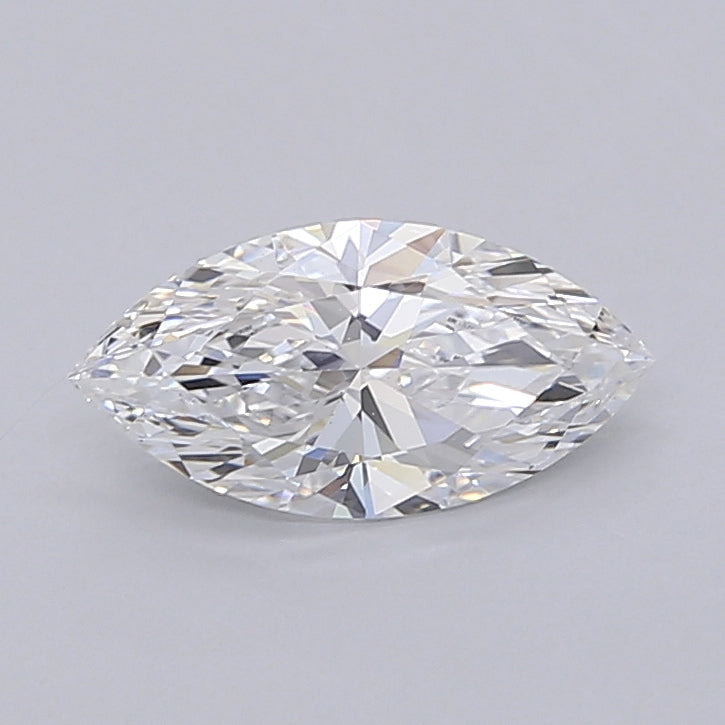 1.01 Carat Marquise Shaped, Ideal Cut, D Color, VS2 Clarity, IGI Certified Lab Grown Diamond