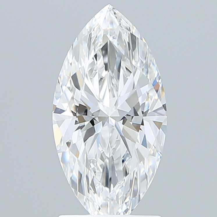 1.87 Carat Marquise Shaped, Ideal Cut, E Color, VVS2 Clarity, IGI Certified Lab Grown Diamond