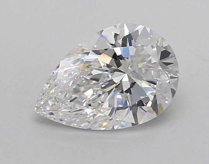 1.00 Carat Pear Shaped, Excellent Cut, E Color, VVS2 Clarity, IGI Certified Lab Grown Diamond