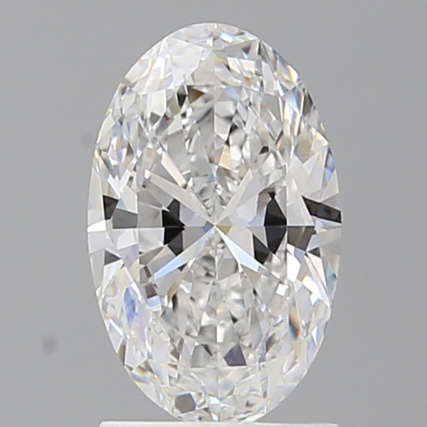 1.52 Carat Oval Shaped, Ideal Cut, D Color, VVS2 Clarity, IGI Certified Lab Grown Diamond