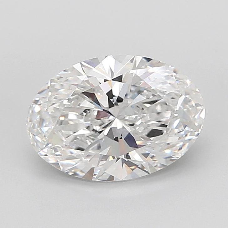 4.12 Carat Oval Shaped, Ideal Cut, D Color, VS1 Clarity, IGI Certified Lab Grown Diamond