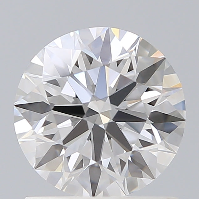 1.12 Carat Round Shaped, Ideal Cut, D Color, VVS2 Clarity, IGI Certified Lab Grown Diamond