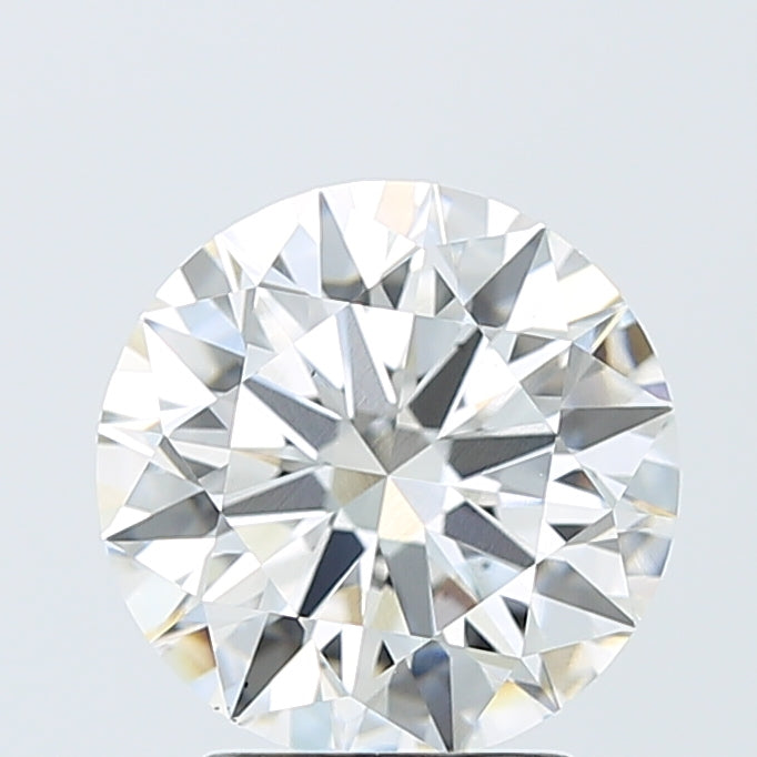 3.08 Carat Round Shaped, Ideal Cut, F Color, VS1 Clarity, IGI Certified Lab Grown Diamond