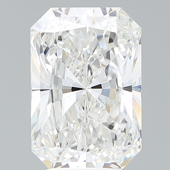 4.17 Carat Radiant Shaped, Ideal Cut, F Color, VS1 Clarity, IGI Certified Lab Grown Diamond